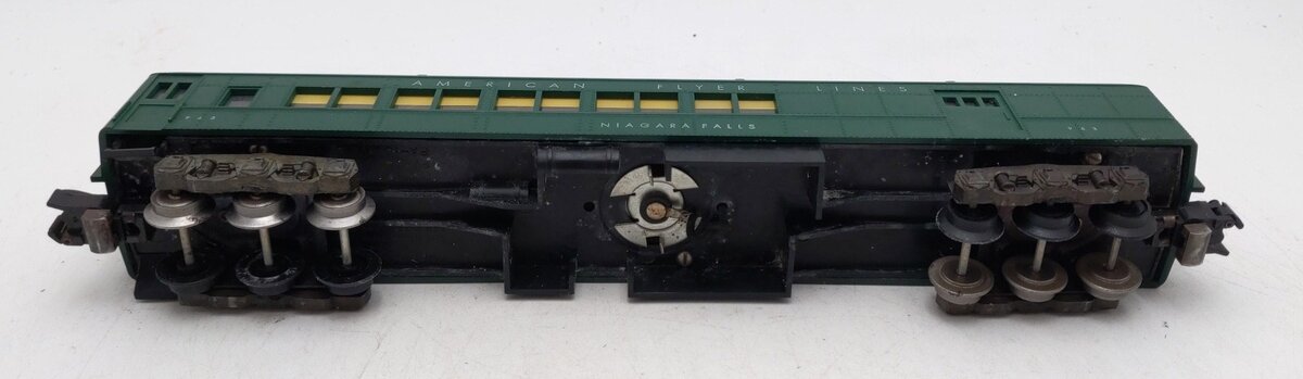 American Flyer 953 Vintage S Heavyweight Combo Car w/o Silhouettes VG