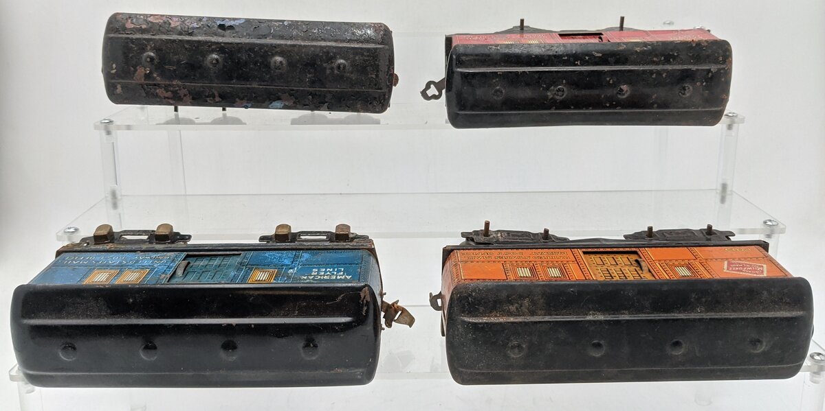 American Flyer 1205 Vintage O Tinplate Lithographed Mail Cars [4]