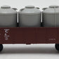American Flyer 4-9304 S Scale New York Central Gondola w/Canisters #9304 EX/Box