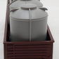 American Flyer 4-9304 S Scale New York Central Gondola w/Canisters #9304 EX/Box
