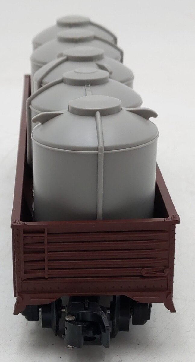 American Flyer 4-9304 S Scale New York Central Gondola w/Canisters #9304 EX/Box