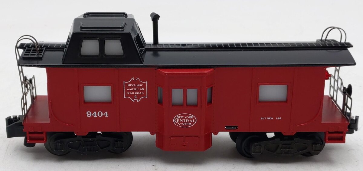 American Flyer 4-9404 S Scale New York Central Bay Window Caboose EX/Box