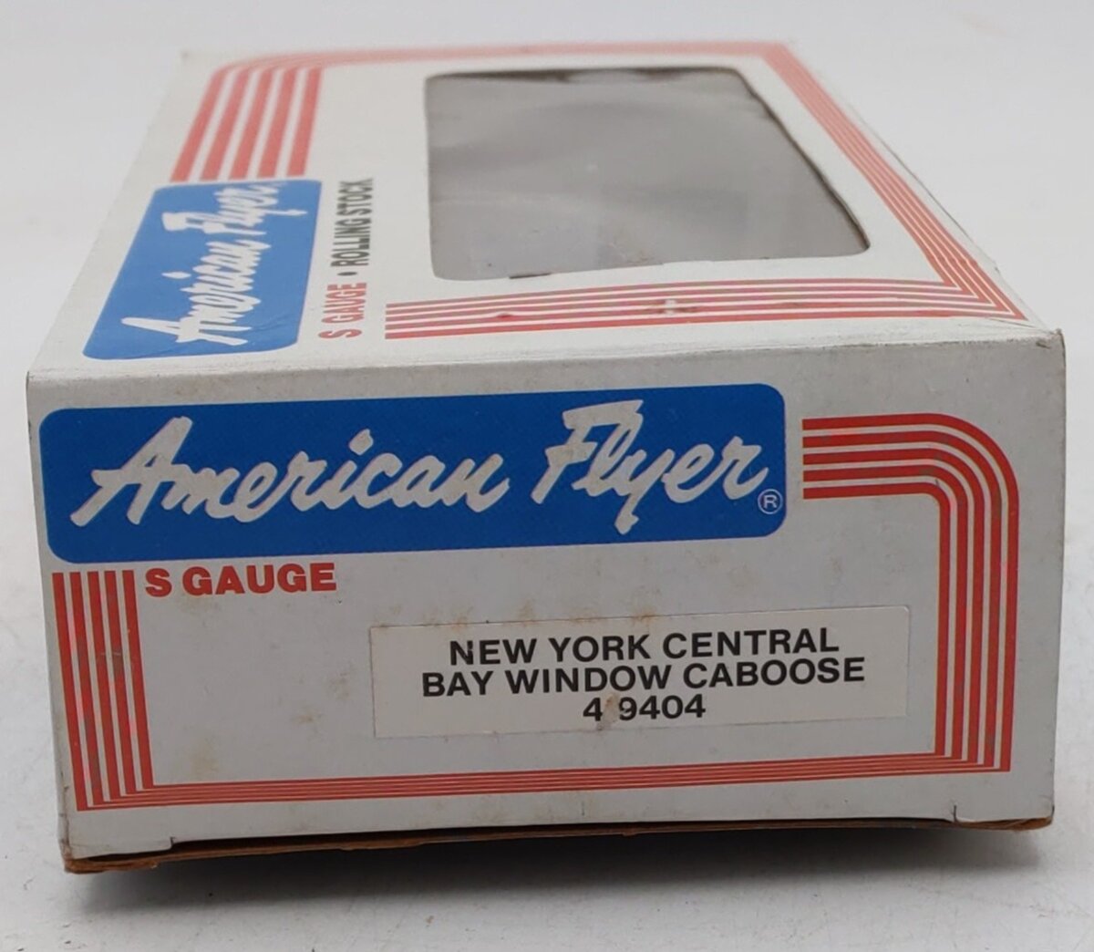 American Flyer 4-9404 S Scale New York Central Bay Window Caboose EX/Box