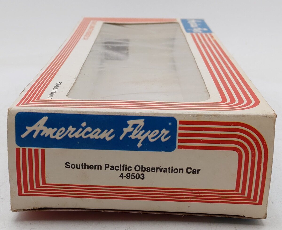 American Flyer 4-9503 S Gauge Southern Pacific Daylight Observation Car EX/Box