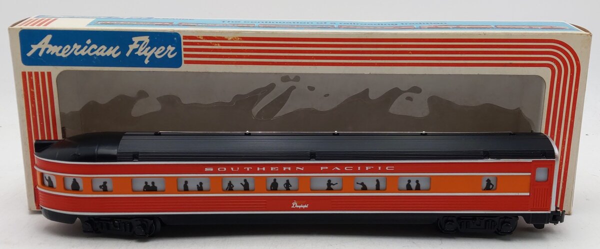 American Flyer 4-9503 S Gauge Southern Pacific Daylight Observation Car EX/Box