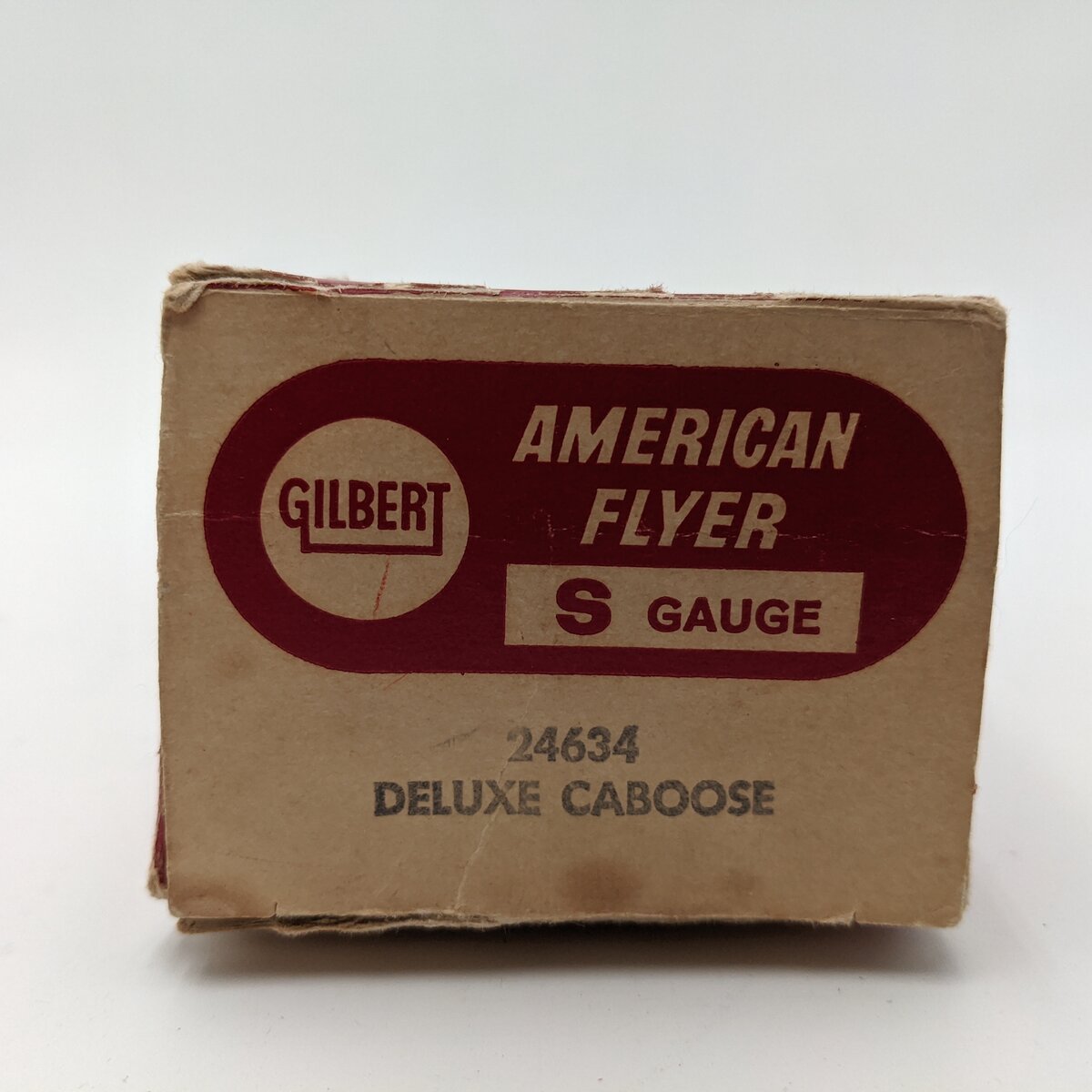 American Flyer 24634 Vintage S American Flyer Lines Bay Window Caboose VG/Box