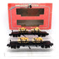 American Flyer 6-48507 S US Army Flatcars with Tanks (Set of 2) NIB
