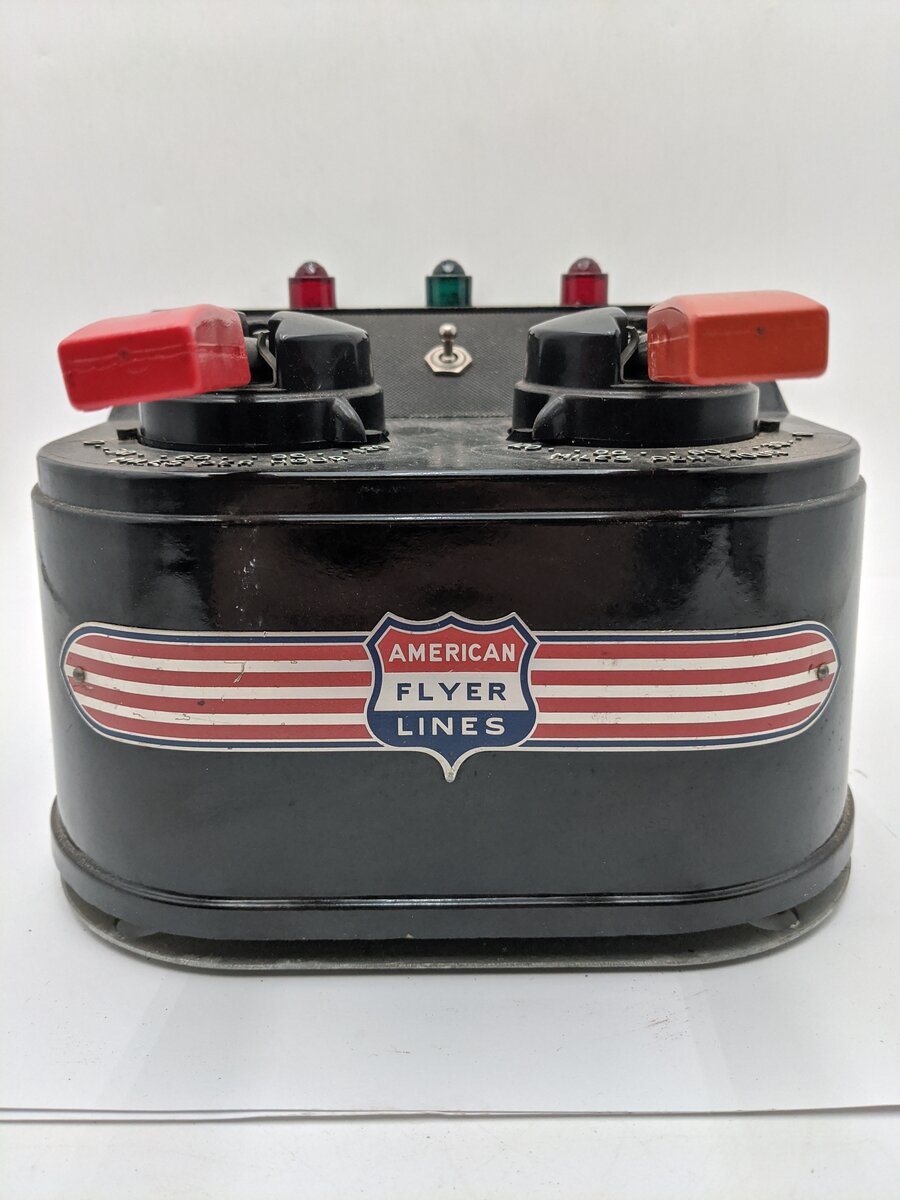 American Flyer 18B Vintage S 190 Watt Transformer - Runs 2 Trains VG
