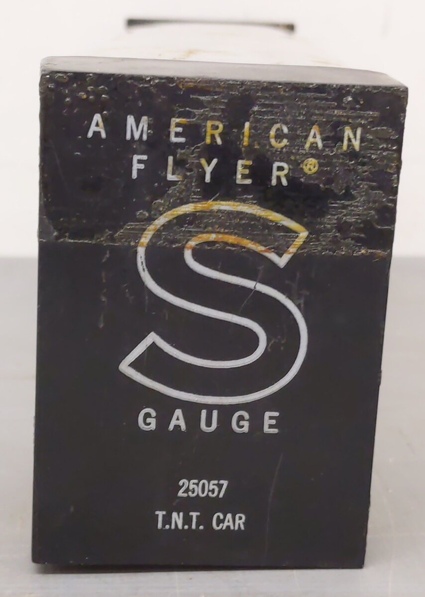American Flyer 25057 Vintage S TNT Exploding Boxcar w/Kleer-Pak VG/Box