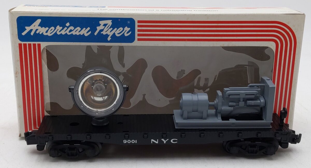 American Flyer 6-49001 S Scale New York Central Searchlight Car LN/Box