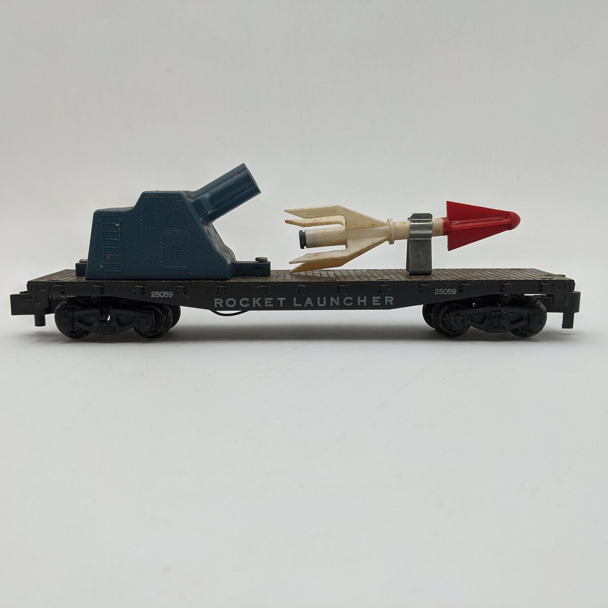 American Flyer 25059 Vintage S Gauge Rocket Launcher Car VG/Box