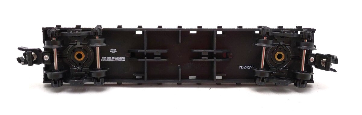 American Flyer 2301091 S Gauge TCA Hoods Eggs TOFC Flatcar w/ Trailers #1852 NIB