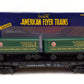 American Flyer 2301092 S Gauge TCA Hoods Eggs TOFC Flatcar w/ Trailers #1894 NIB