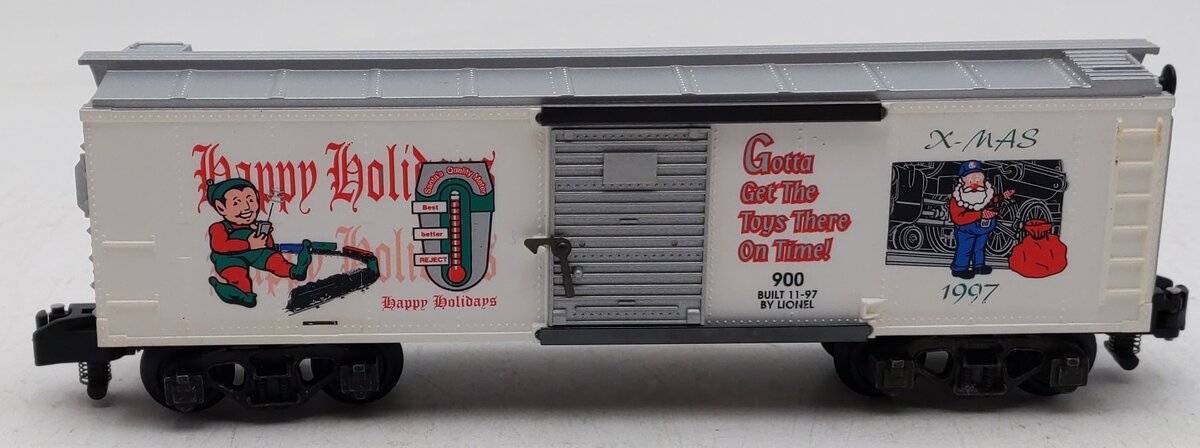 American Flyer 6-48327 S Gauge 1997 Christmas Boxcar #900 EX/Box