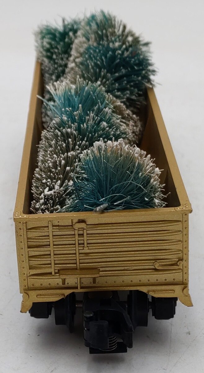 American Flyer 6-48335 S Gauge Holiday Gondola w/Christmas Trees EX/Box
