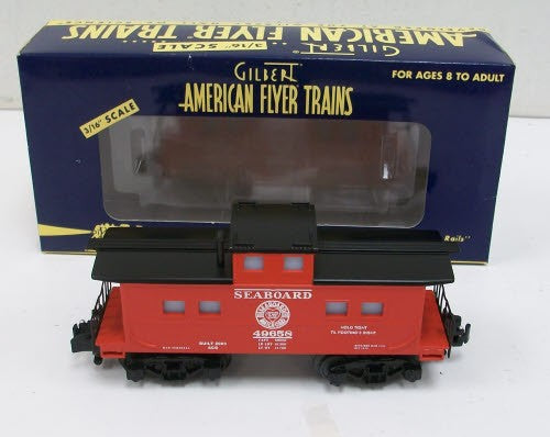 American Flyer 6-48724 S Scale Seaboard Caboose #49658 LN/Box