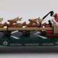 American Flyer 6-48571 S Scale Christmas Flatcar w/Santa’s Sleigh & Reindeer LN/Box