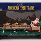 American Flyer 6-48571 S Scale Christmas Flatcar w/Santa’s Sleigh & Reindeer LN/Box