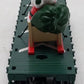 American Flyer 6-48571 S Scale Christmas Flatcar w/Santa’s Sleigh & Reindeer LN/Box