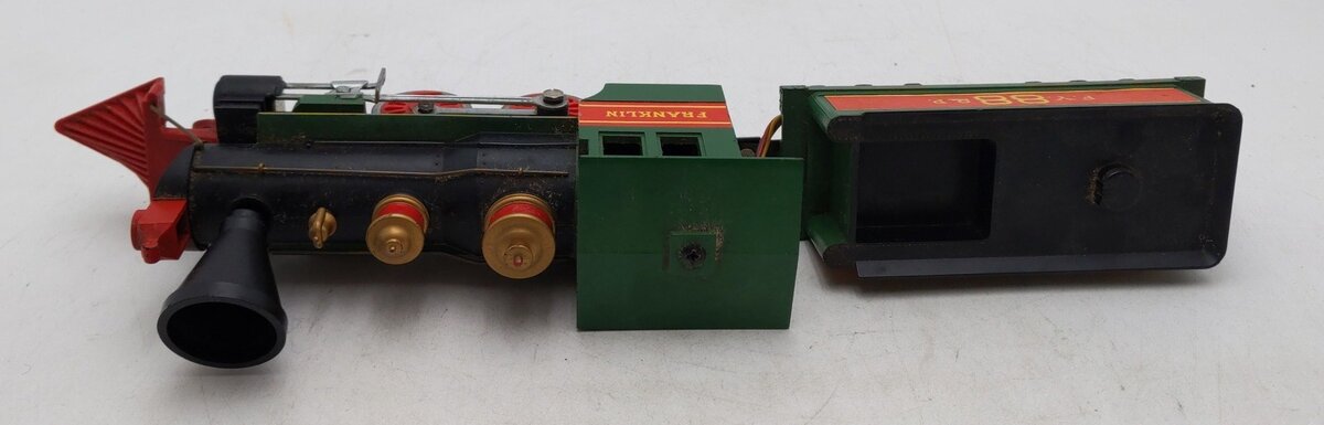 American Flyer 21088 Vintage S FY&P 4-4-0 Franklin Steam Locomotive & Tender #88 VG