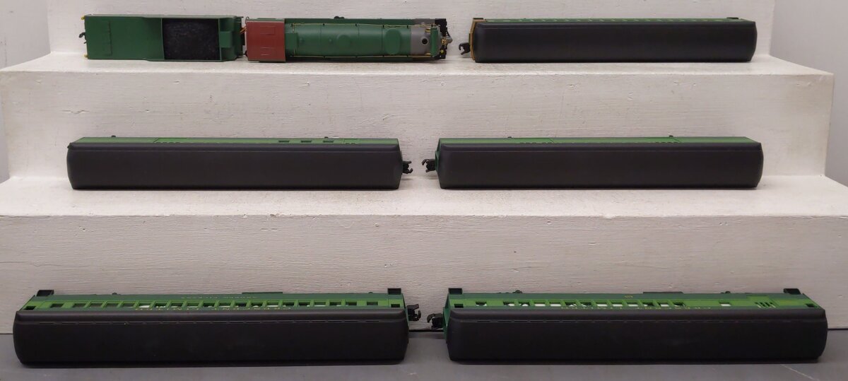 American Models 288 S Gauge Southern Steam Set w/Chug, Smoke, Whistle & Bell EX/Box