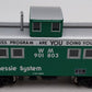 Athearn 74338 HO RTR Eastern 4-Window Caboose, Chessie/WM#901803