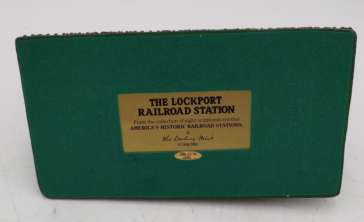 Danbury Mint HO Lockport Railroad Station LN/Box