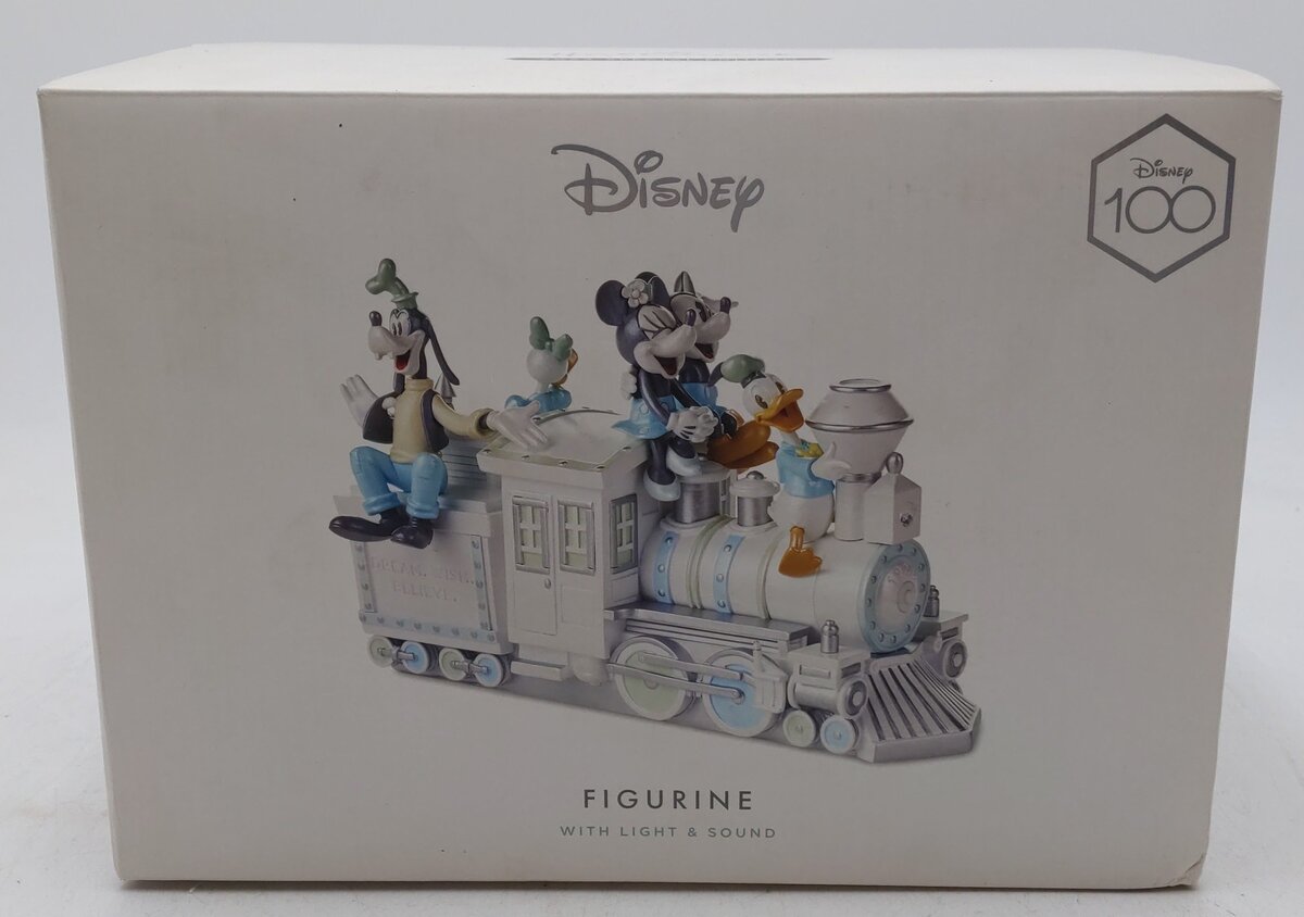 Hallmark DYG2082 2023 Keepsake Disney 100 Years of Wonder Train Figurine NIB