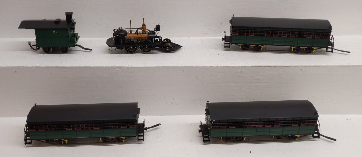 Lionel 2122050 O Scale Camden & Amboy John Bull Steam Passenger Set LN/Box