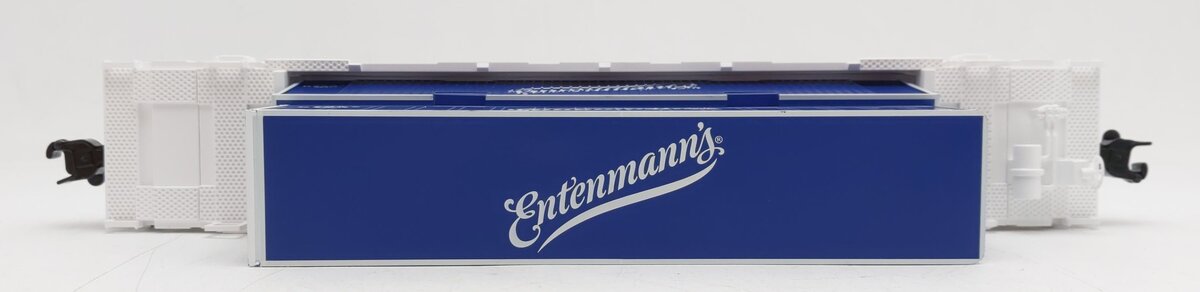 Lionel 2301441 O Gauge METCA Entenmann's Maxistack Stack car w/Containers #1961 LN/Box