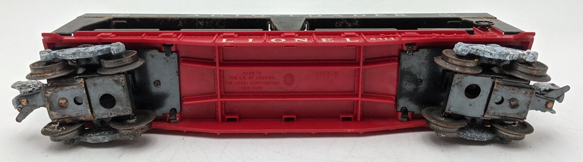 Lionel 6414 Vintage O Gauge Postwar Evans Autoloader with 4 Automobiles