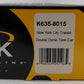 K-Line K635-8015 New York City Transit Double Dome Tank Car #22731 LN/Box