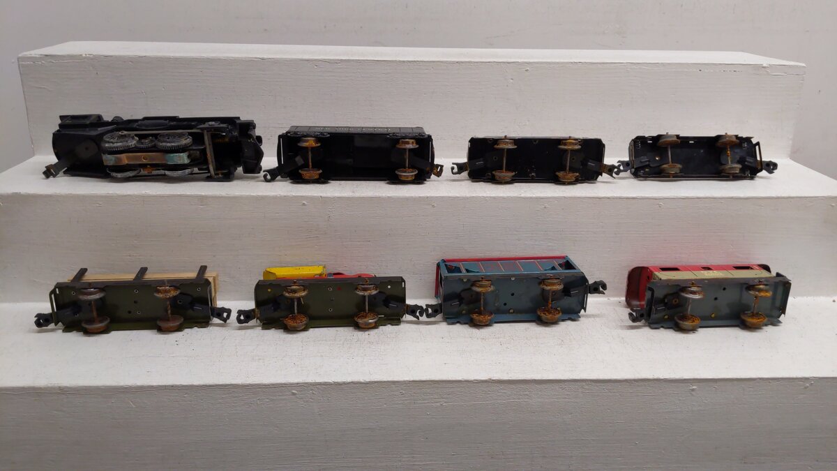 Marx 4222 Vintage O Steam Locomotive Set/Box