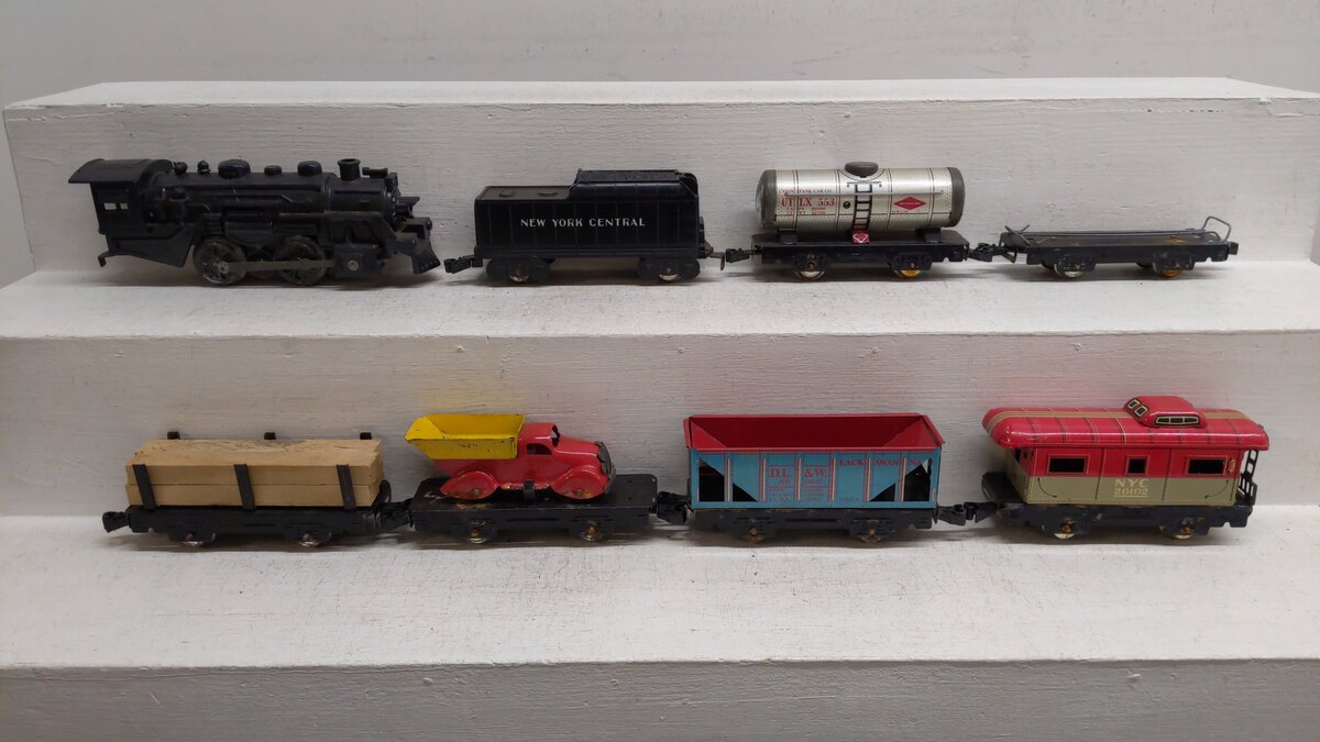 Marx 4222 Vintage O Steam Locomotive Set/Box