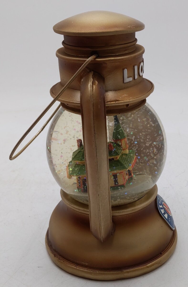 Lionel 9-33025 Lionel Lantern Snow Globe Gold EX/Box