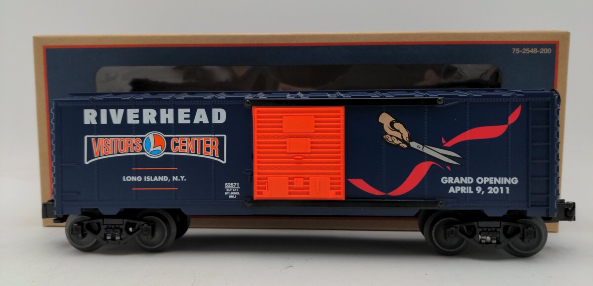 Lionel 6-52571 O Gauge Railroad Museum of Long Island Grand Opening Car LN/Box