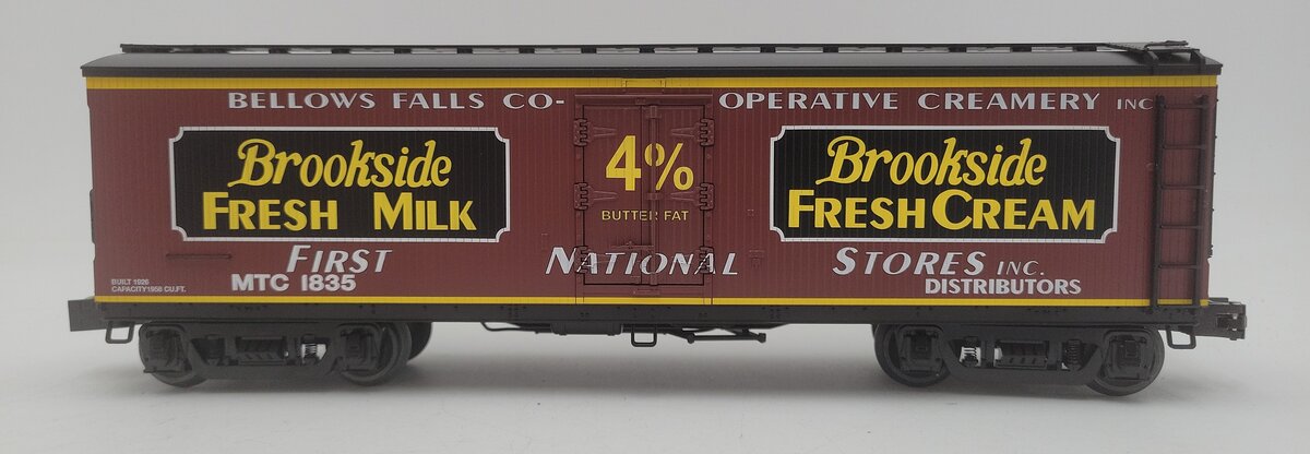 Lionel 6-58285 O Scale METCA Brookside Milk Car EX/Box