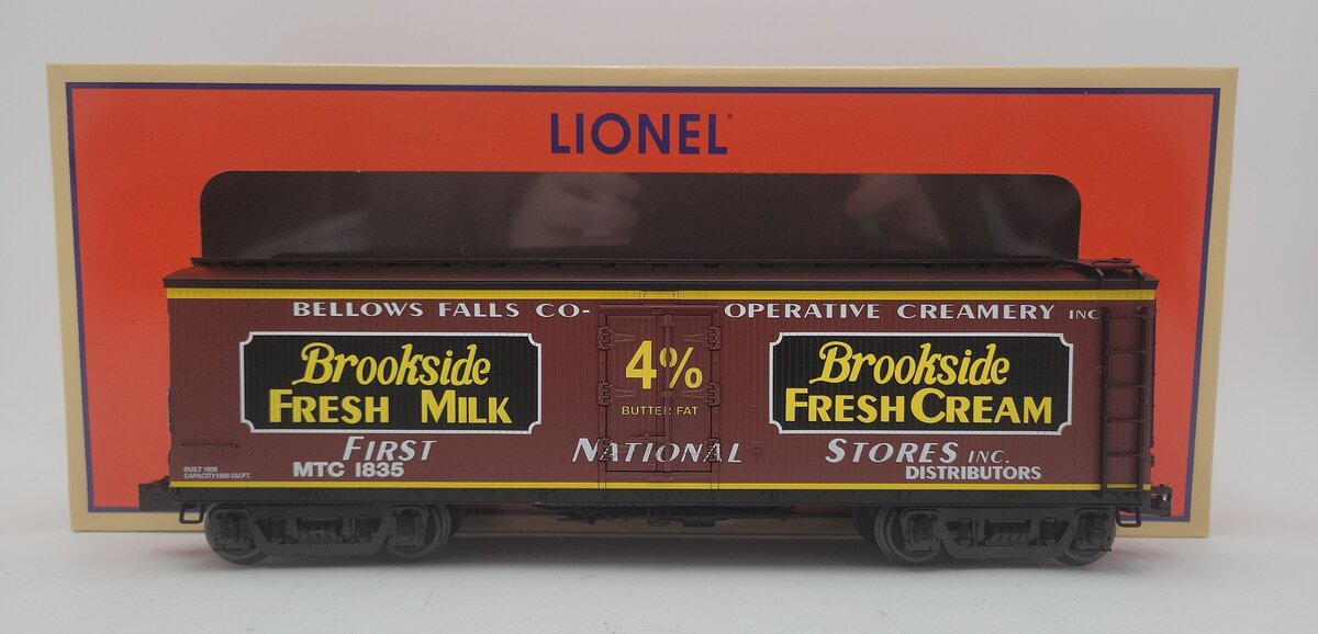 Lionel 6-58285 O Scale METCA Brookside Milk Car EX/Box