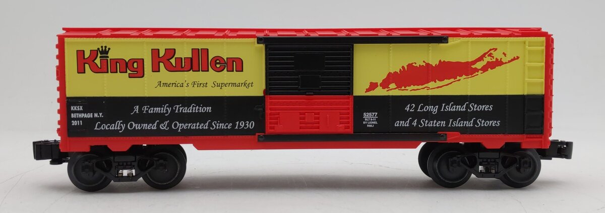 Lionel 6-52577 O Gauge Railroad Museum of Long Island King Kullen Boxcar LN/Box