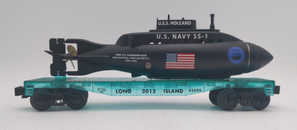 Lionel 6-52595 O Long Island USS Holland Submarine Flatcar #52595 MT/Box