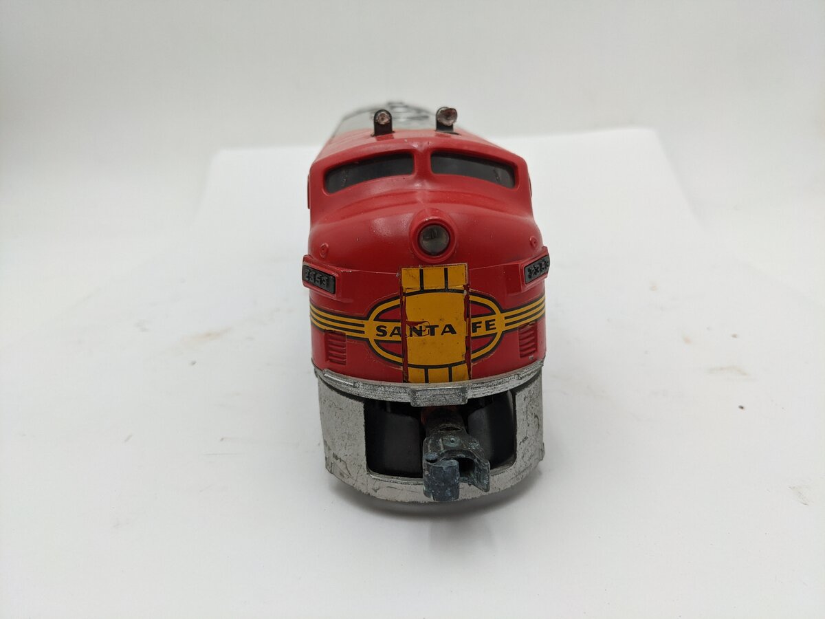 Lionel 2353P Vintage O Santa Fe F3 Powered A Unit Diesel VG/Box