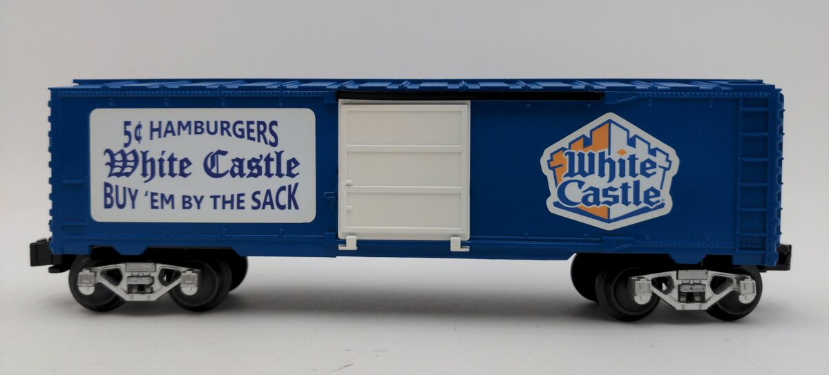 Lionel O Gauge CUSTOM White Castle Boxcar/Box