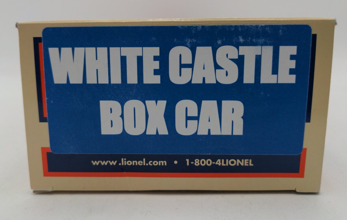 Lionel O Gauge CUSTOM White Castle Boxcar/Box