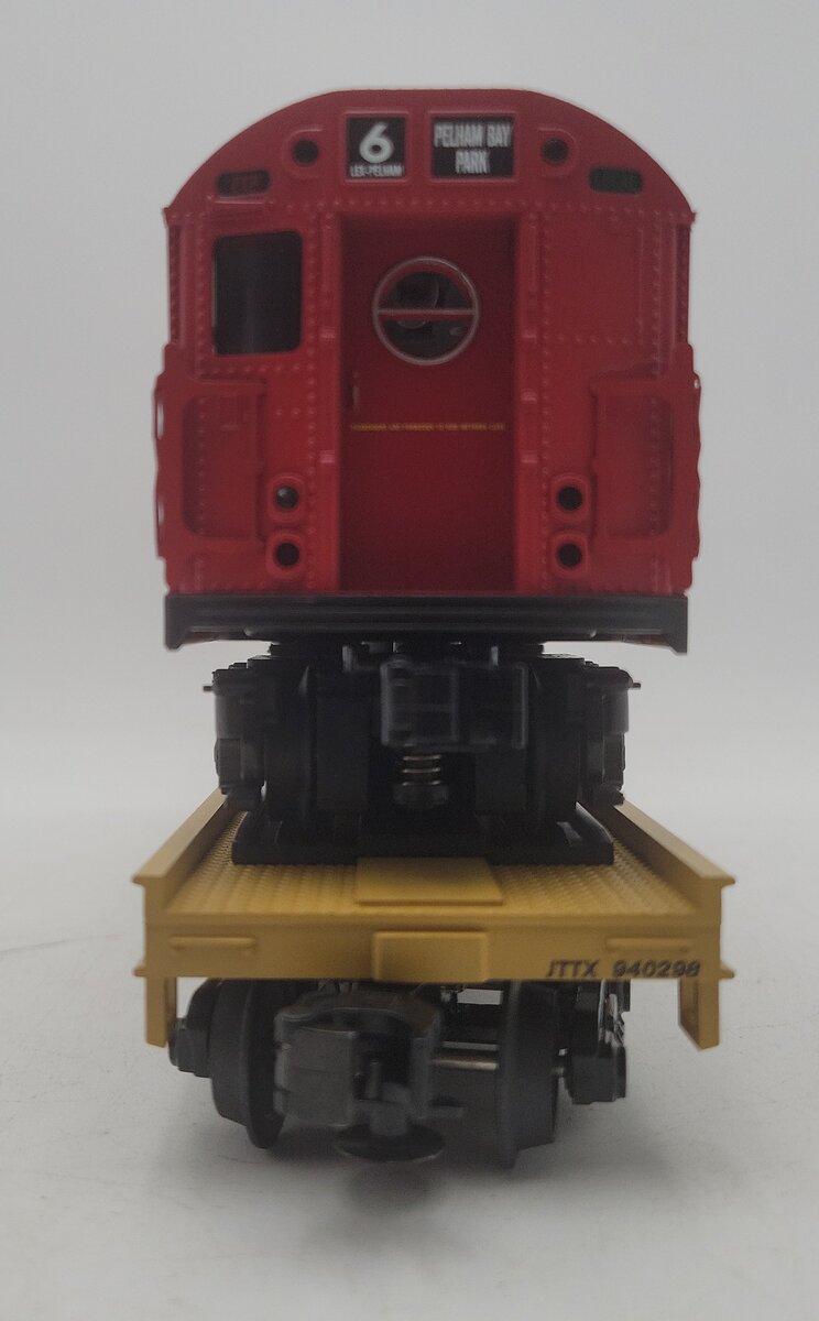 MTH 20-98364 O MTA Flatcar w/ Red R-17 Subway Car #940298 LN/Box