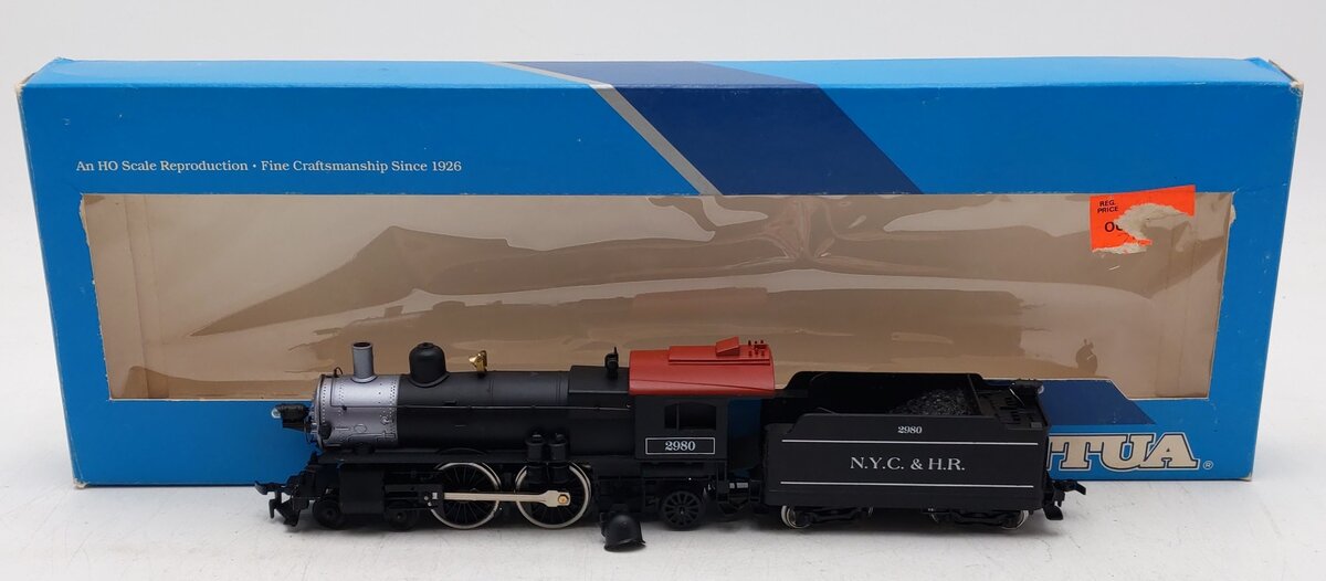 Mantua 336-022 HO New York Central 'Atlantic' 4-4-2 Steam Locomotive #2980 EX/Box