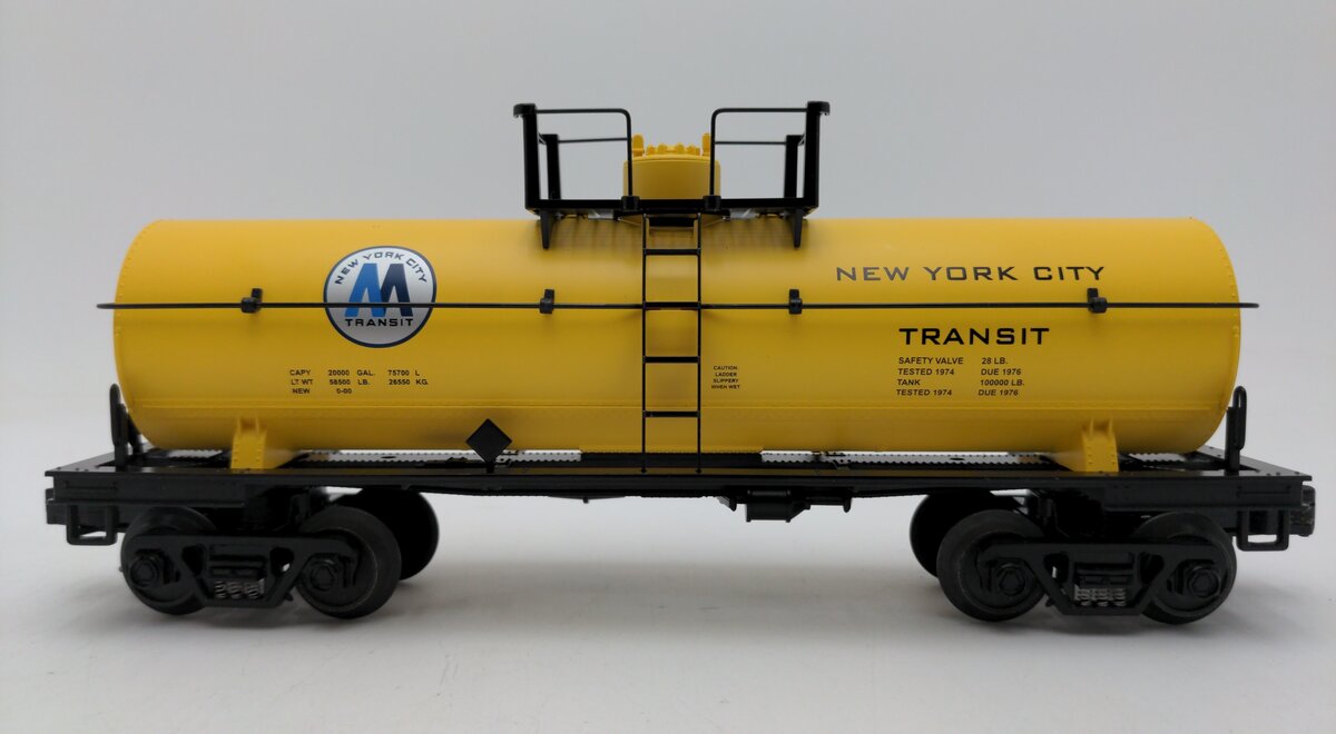 MTH 30-2273B Metropolitan Transportation Authority Tank Car EX/Box