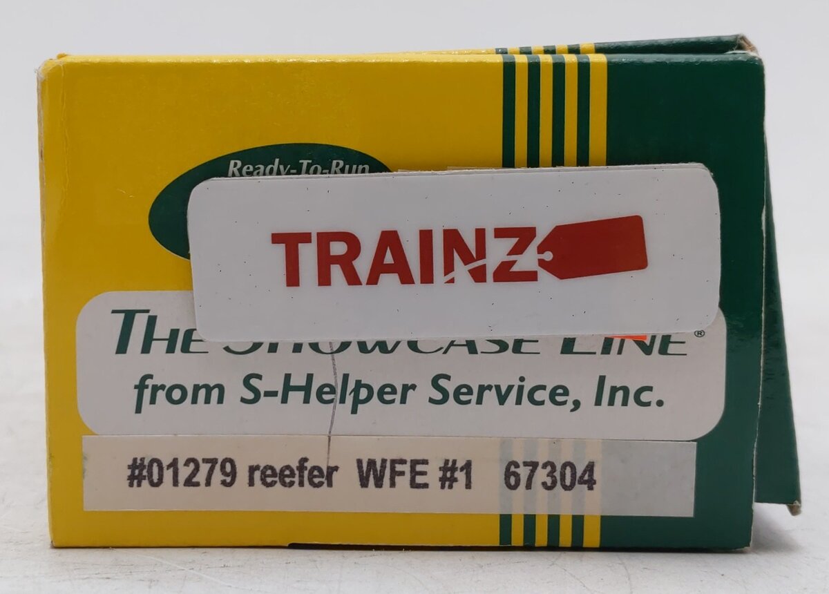 S-Helper Service 01279 S Scale WFE Reefer Car #67304 (Hi-Rail) EX/Box