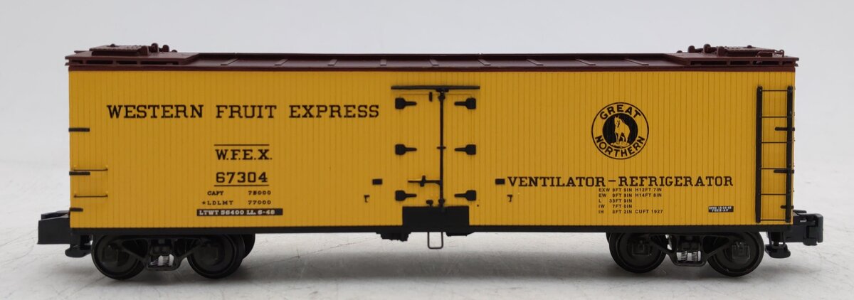 S-Helper Service 01279 S Scale WFE Reefer Car #67304 (Hi-Rail) EX/Box