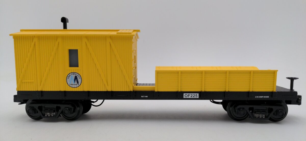 MTH 30-79106 O Gauge New York Transit Crane Tender Car LN/Box