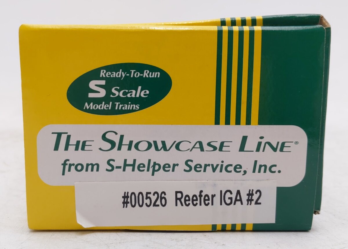 S-Helper Service 00526 S Gauge Refrigerator Transit Co. Reefer Car #16809 LN/Box